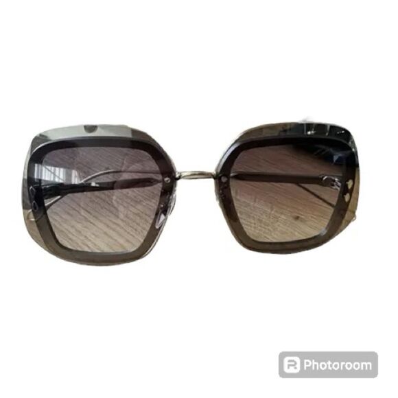 Isabel Marant Adelyo Sunglasses IM0047S 427GB Silver/Mirror 58mm - Picture 9 of 11